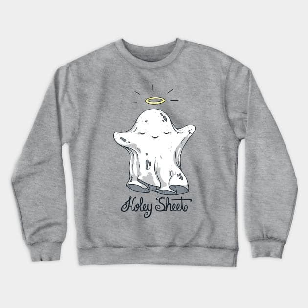 Holey Sheet Crewneck Sweatshirt by spookylili